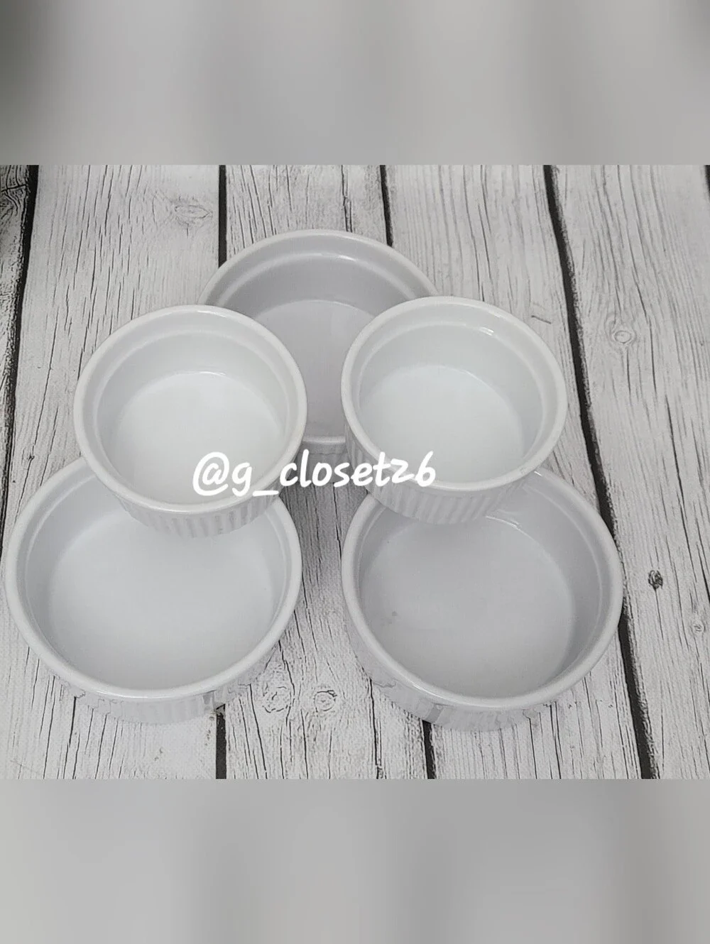 Bia/Houseful Ceramic Ramekins, 5 Piece